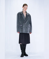 FUR DOUBLE JACKET