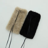 Strap fur leg warmer
