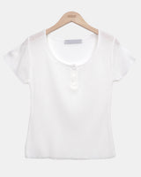 Yuel Ribbed Short Sleeve T-Shirt