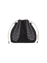 Bunny bag - Black stripes