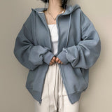 Ronte Basic Two-Way Over Hood Zip-Up