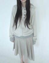 soda button zip-up