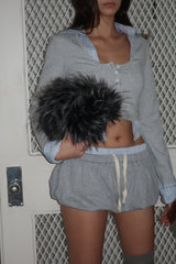 BLOOMERS MICRO SHORTS [GRAY]