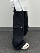 アイレットスタッドカーゴバルーンパンツ
