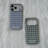 Check Gray Silver Epoxy Case