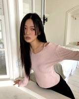 Chiron Slim Strap Off-Shoulder Knit