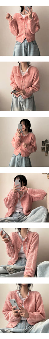 Polonnit Crop Round Cardigan