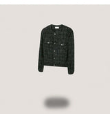 [F/W] Black line tweed jacket(2color)