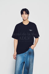 24FW ピクセルベーシックロゴショートスリーブTシャツブラック