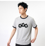 Essential Standard Short Sleeve Ringer T-shirt 3GEAR Melange