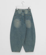 Hoam Balloon Wide Denim Brushed Pants XL