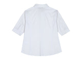 STRIPE FRILL SHIRT
