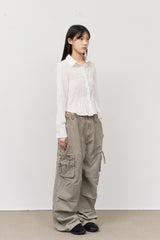 (W) Arc Wrinkled Shirt