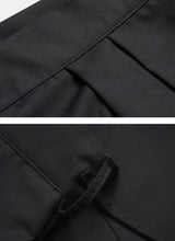 Two-button Wrap Pants