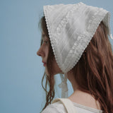 Frill Bandana (White)