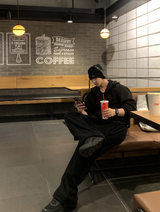 [Set-up]ファインド フリース スウェット ジップアップ パンツ