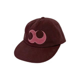 ベーシック ロゴ ウォッシュド キャップ (BURGUNDY)