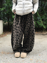 ブルームベルベットワイドパンツ (2c)