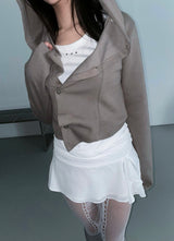 shirring hood cd (2 color)