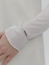26SS★ [Premium Plating] Precise AB Single Cuff Bangle
