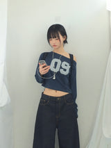 09 Boat Neck Cropped Top