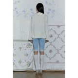 SIDE HOLE CAPRI PANTS_LIGHT BLUE