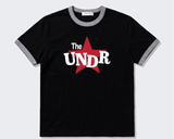 エッセンシャルスタンダード半袖リンガーTシャツ アンダースターブラック