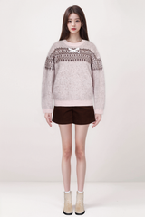 SNOWY SOFT LOVELY SWEATER