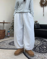 Elrond Patch Boa Jogger Pants