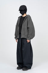 ジバニーダートスナップワイドバルーンパンツ