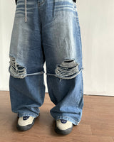 Alt Layered Denim Pants
