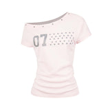 スリ スター オフ Tシャツ