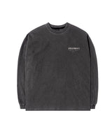 TLピグメントシンプルロングスリーブ（チャコール）
