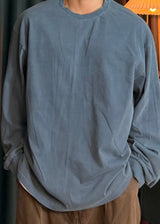 Pigment Solid Long-Sleeve 5COLOR