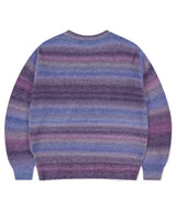 VARSITY LOGO GRADATION KNIT SWEATER