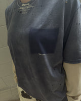 Fade out fake pocket tee NV
