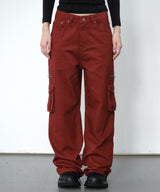 zip st pants (red)