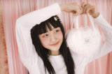 ジュニーレースハートバッグ (アイボリー)