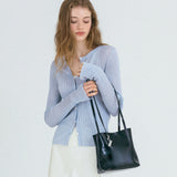 LOME Vegan Leather Daily Shoulder Bag