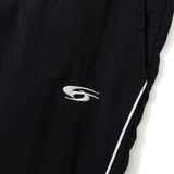 Sports Dept Piping Woven Wide Pants - Black