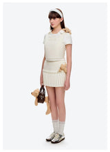 13DE MARZO Doozoo Cropped Vest Top