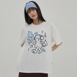 イットイズタイムトゥハッピーハーフスリーブTシャツ