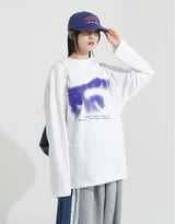 ブラー長袖Tシャツ