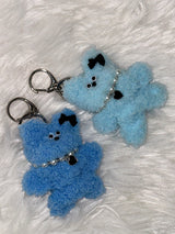 Blue bear key ring (2color)