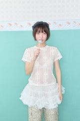 FAIRY LACE TOP (CREAM)