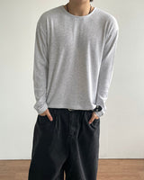 ソフクロップワッフルロングスリーブ