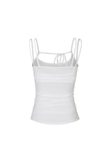 CORSET PANEL TOP white