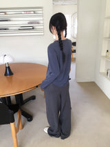Dix Banding String Knit Pants (2c)