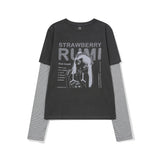 RUMI pfp Layered LS-T [Charcoal grey]