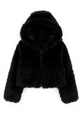 Sado Hoodie Fur Jacket